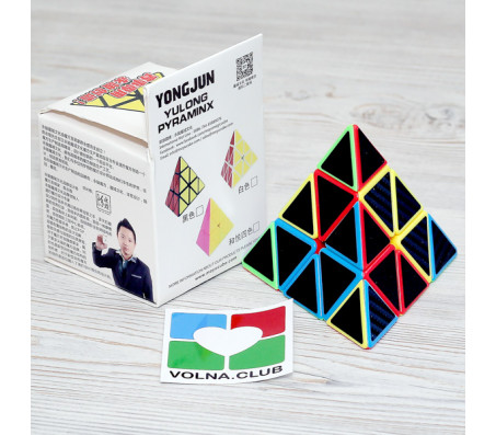 MoYu Pyraminx YuLong Carbon (Мою Пираминкс Юлонг Карбон)